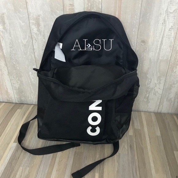 Converse Speed 2 Men’s  Backpack Black AUTHENTIC - Picture 7 of 9